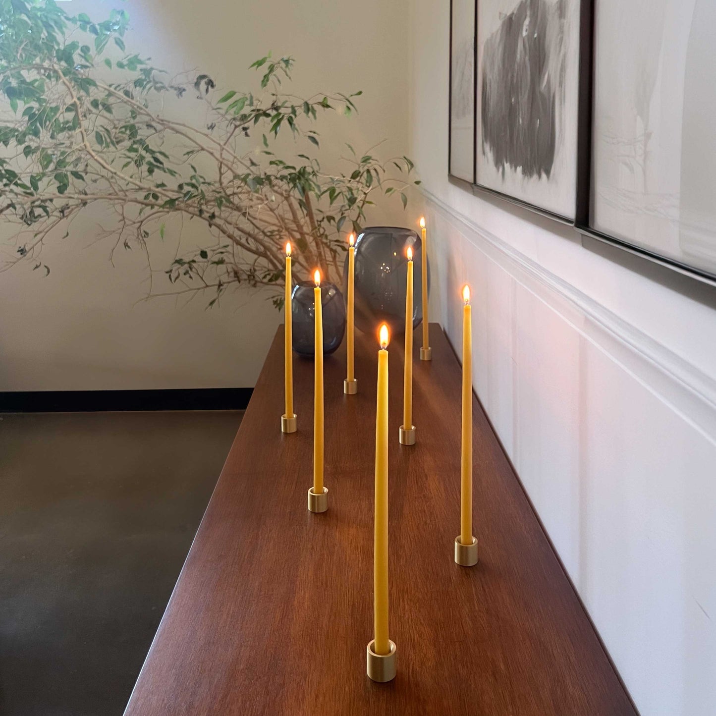 Brass Taper Candle Holder