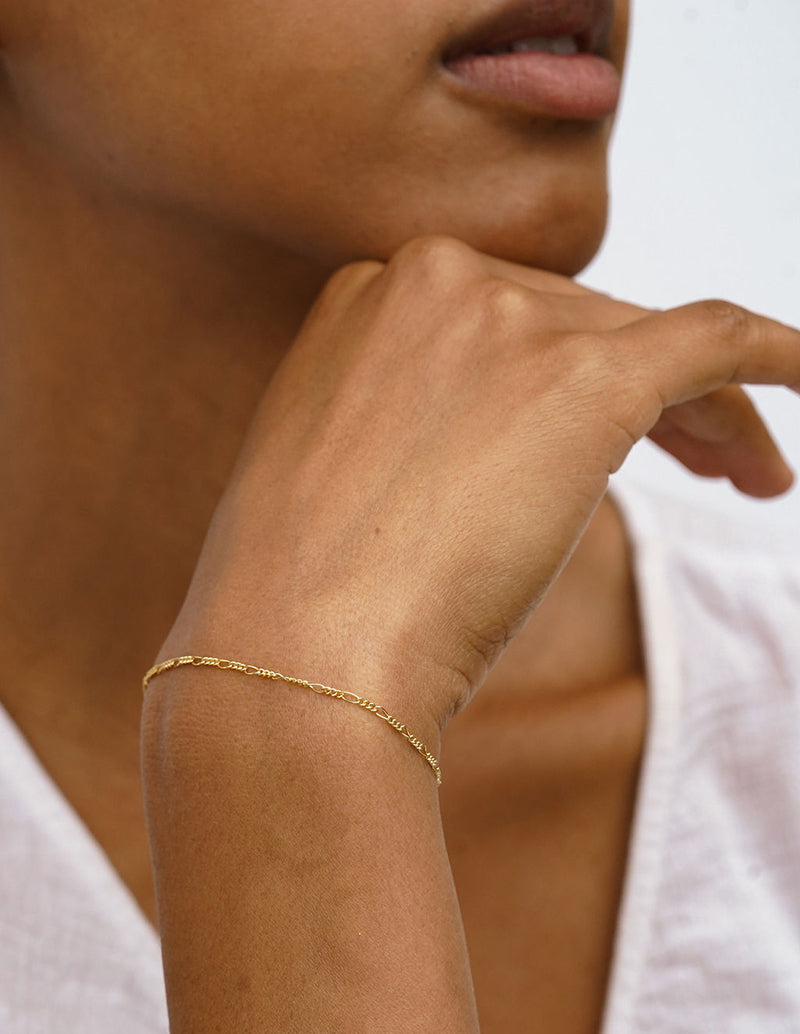 Sometimes all you need is a great chain bracelet to add a little shine and complete your look - or to layer with another bracelet or two (or three).