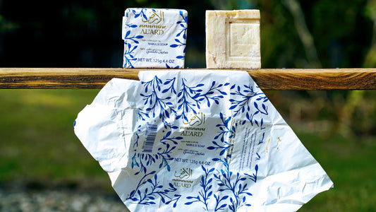 'The Land' is made by the Women's Soap Co-operative of Beita, just south of Nablus. The newest of the Nablus soap brands, al-Ard are true gems. Since they work in relatively small batches and are connected with many local small producers, their olive oil is often among the very best.