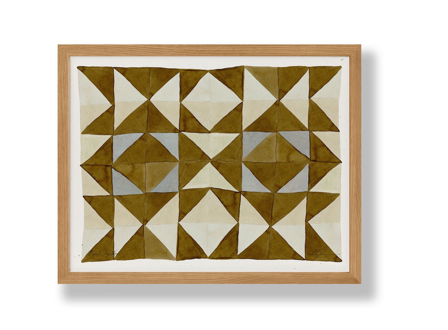 Pieced Together Print by Coco Shalom