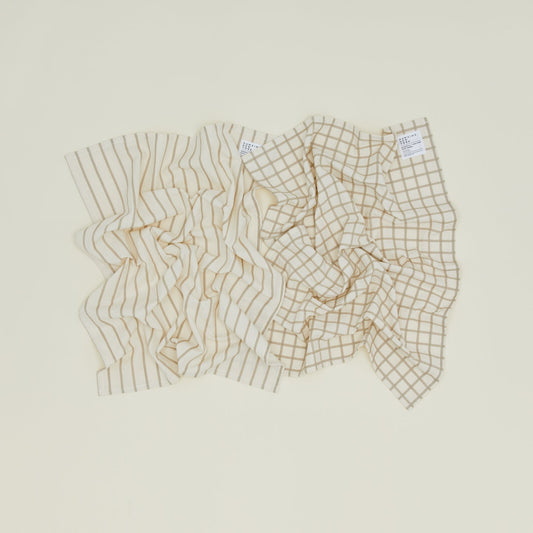 Yarned Dyed Dish Towel Set