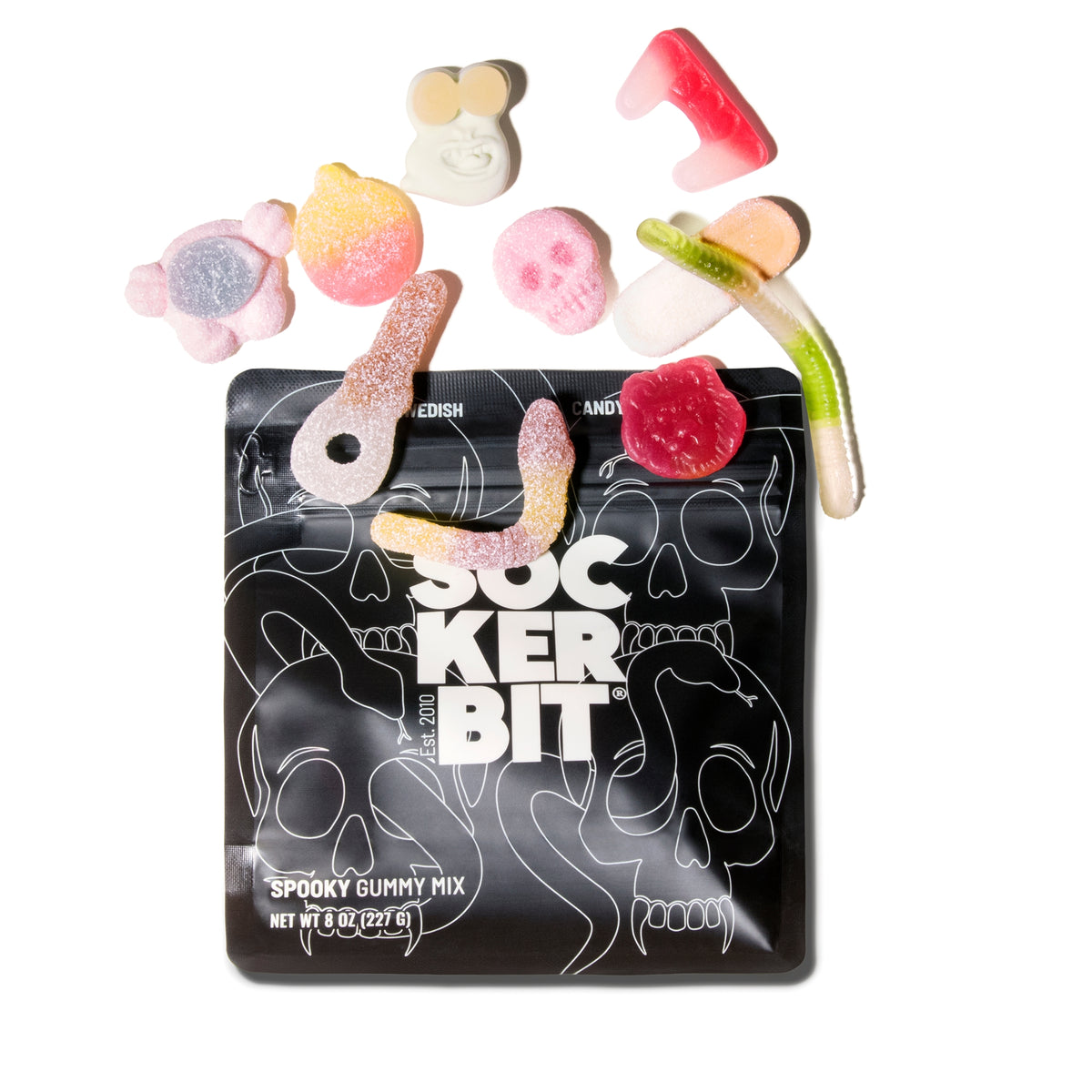 Sockerbit Spooky Mix Swedish Gummies