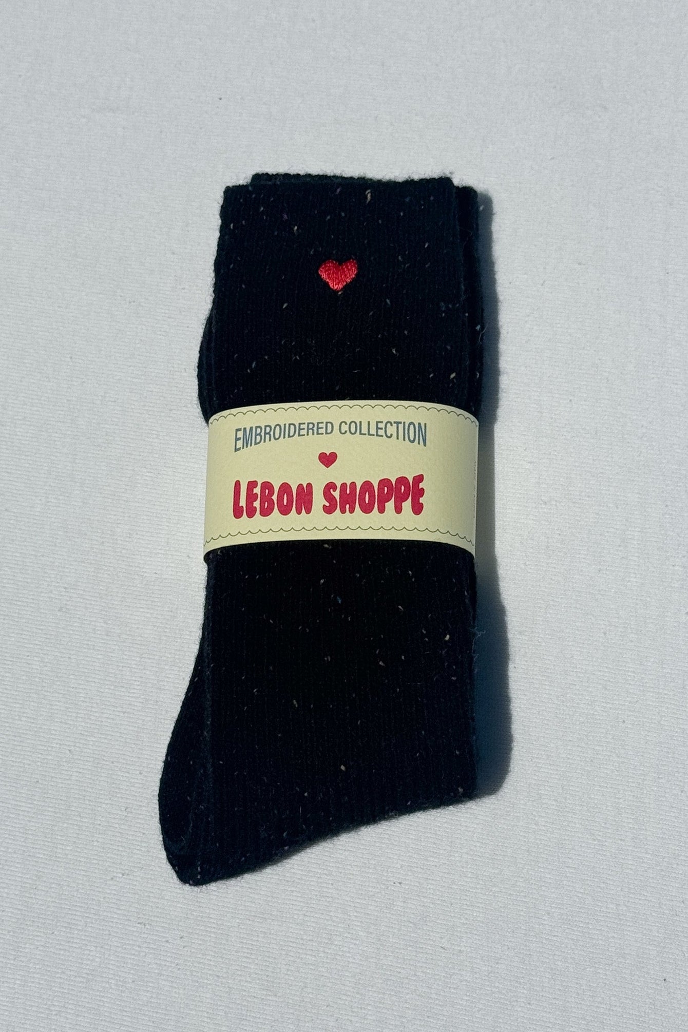 Le Bon Shoppe Embroidered Snow Socks
