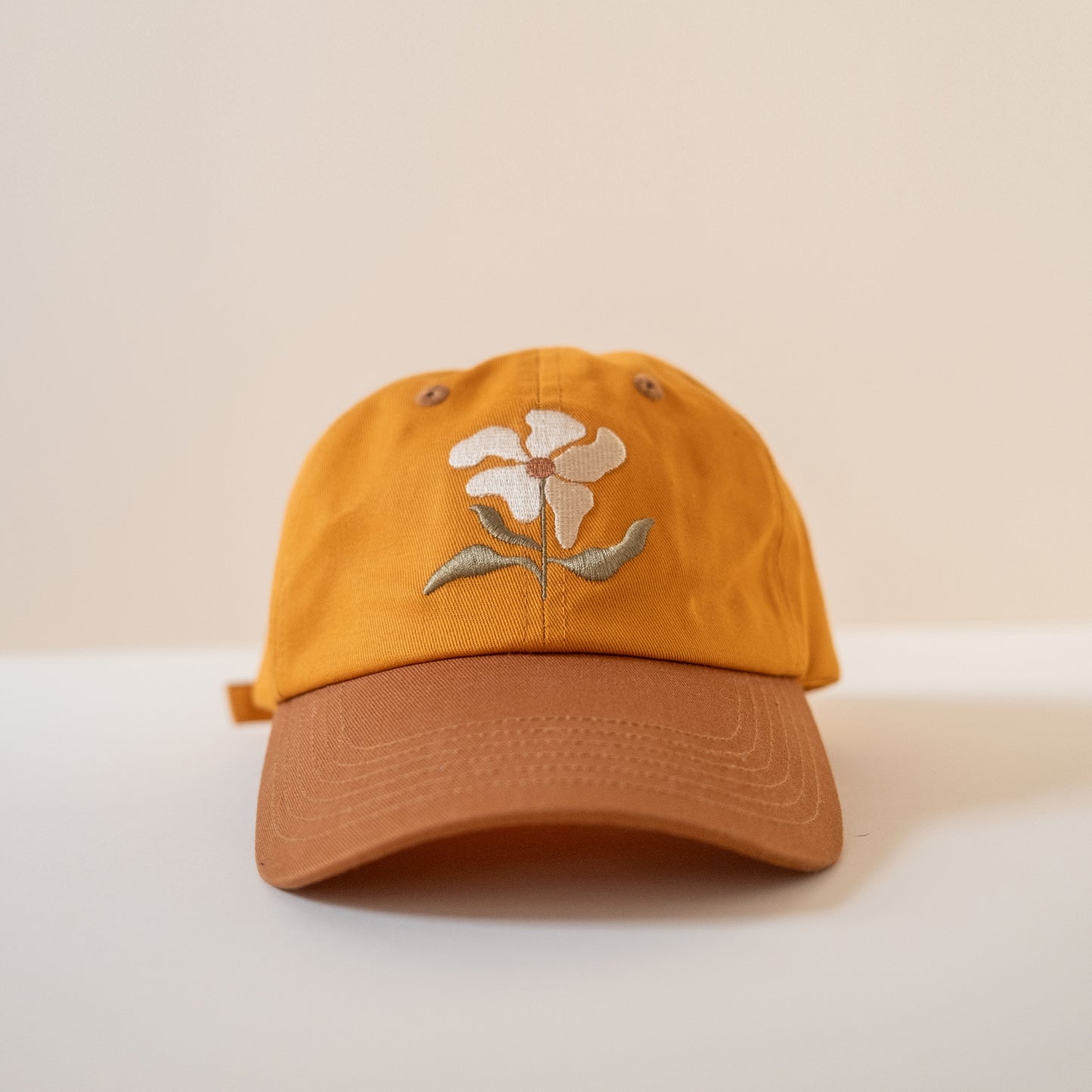 Cai & Jo Flower Embroidered Cap