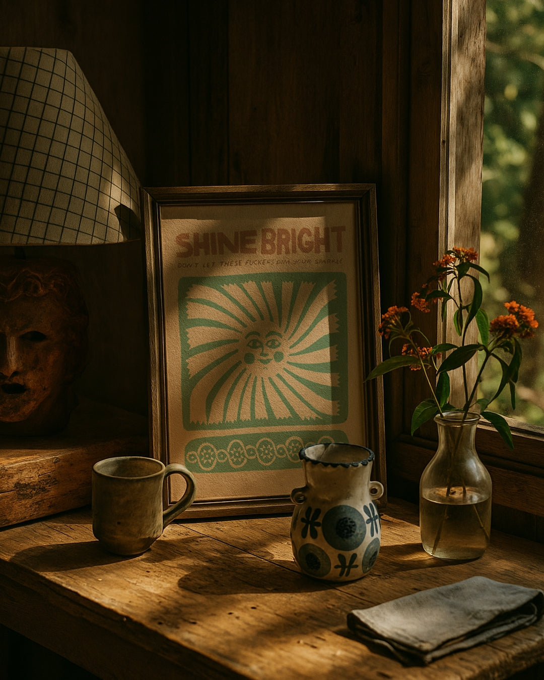 Shine Bright Print by Anisa Makhoul