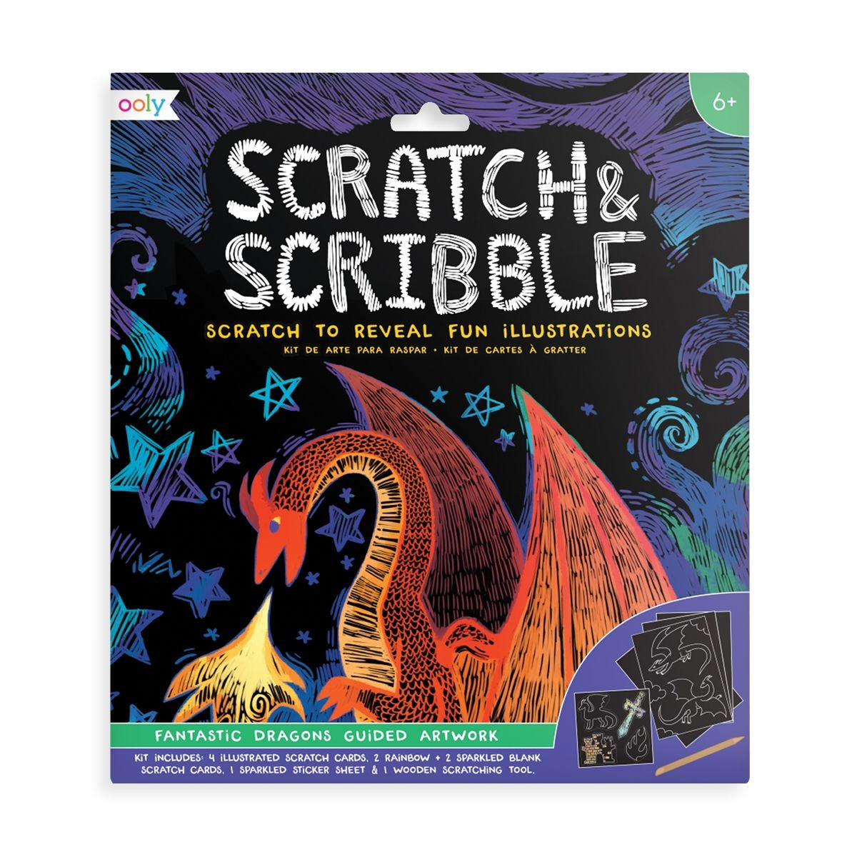 Scratch & Scribble: Dragons