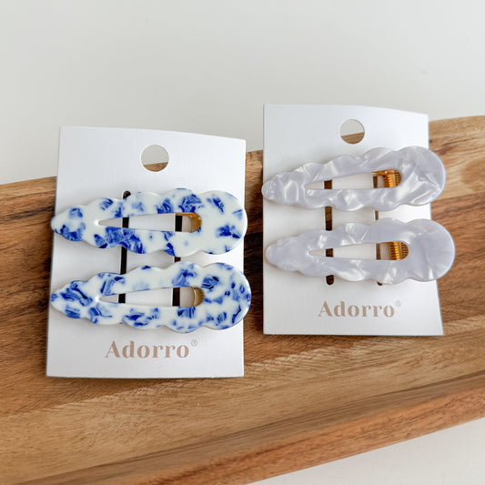 Marina Coastal Hair Clip Set