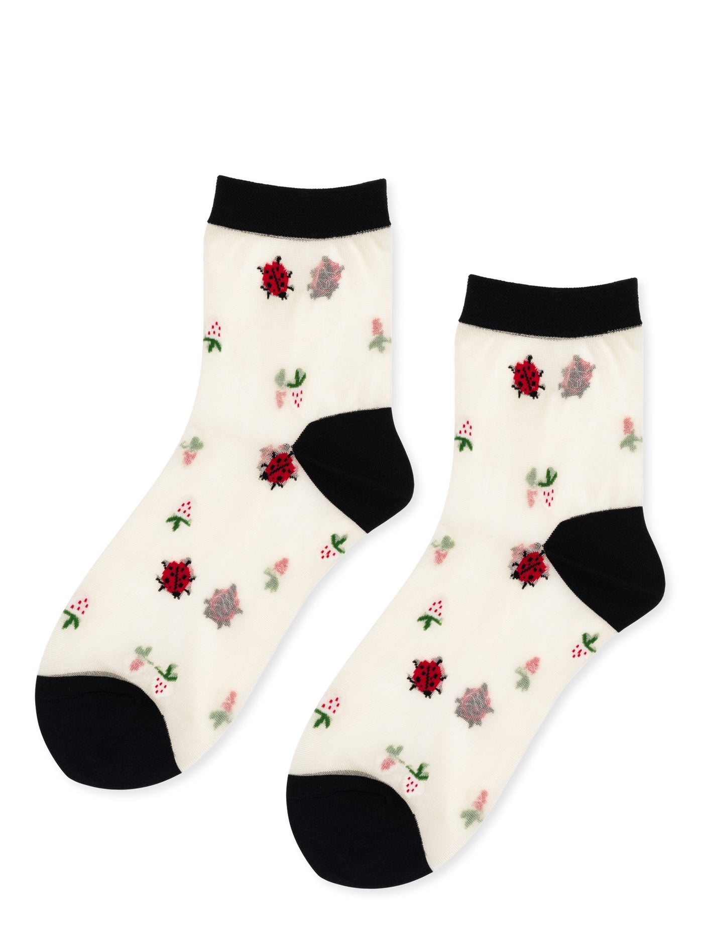 Dainty Sheer Crew Socks