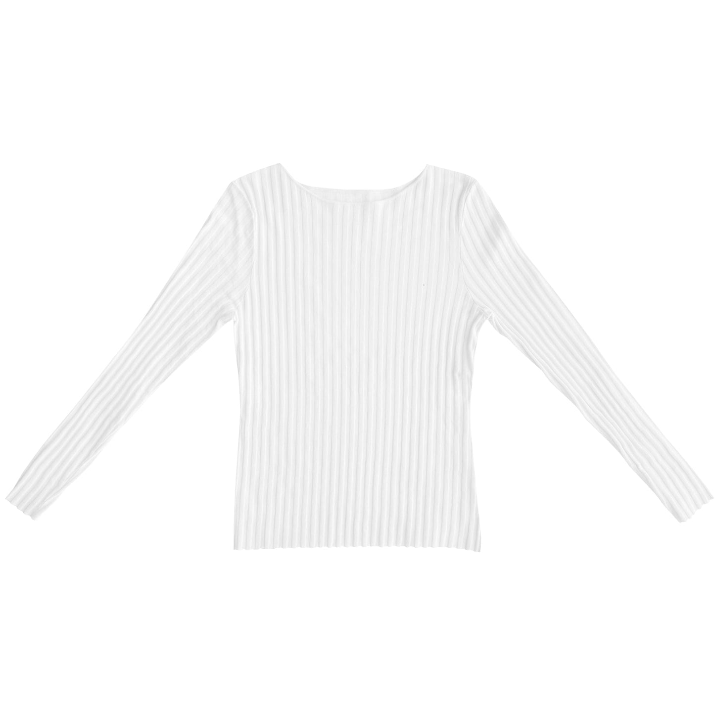 Ali Golden Ribbed LS Shirt bone