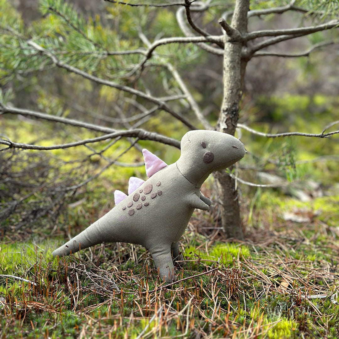 Linen Dinosaur Plush Toy