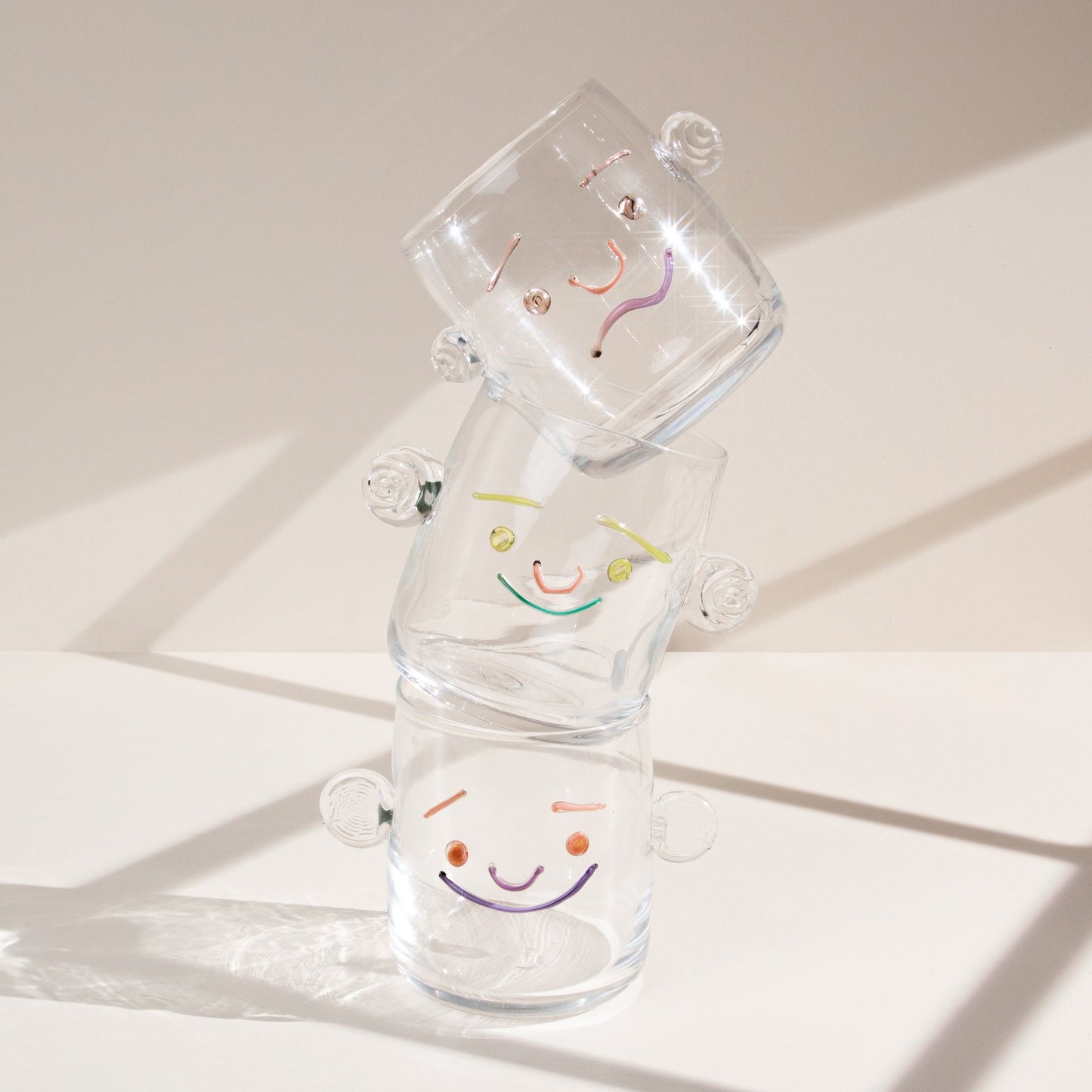 Tak Tak's signature glassware! You can't help but giggle when you see these. Each one has their own unique personality, much like yourself (yes, you!) or a loved one they might remind you of!