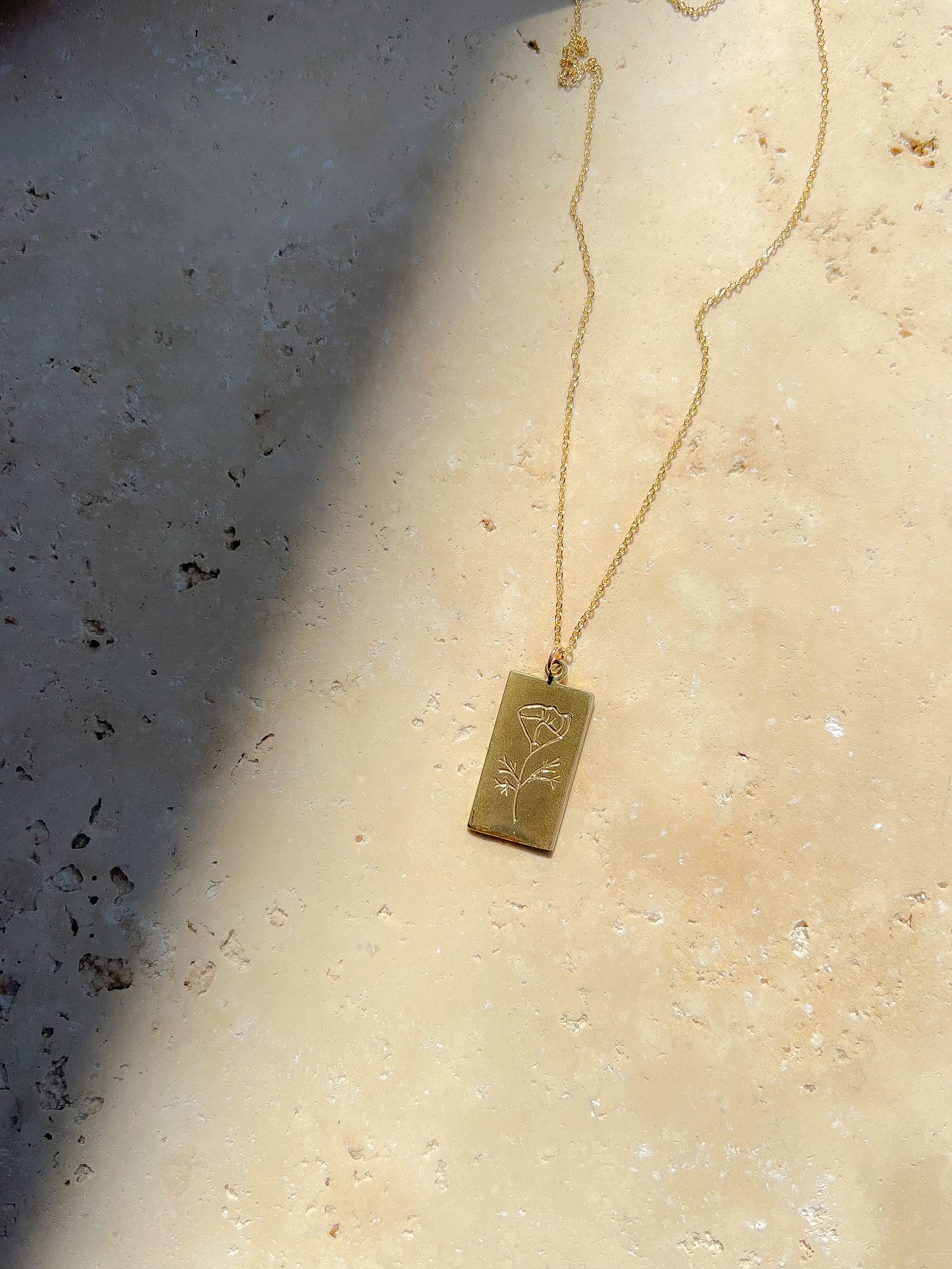 Poppy Tarot Necklace