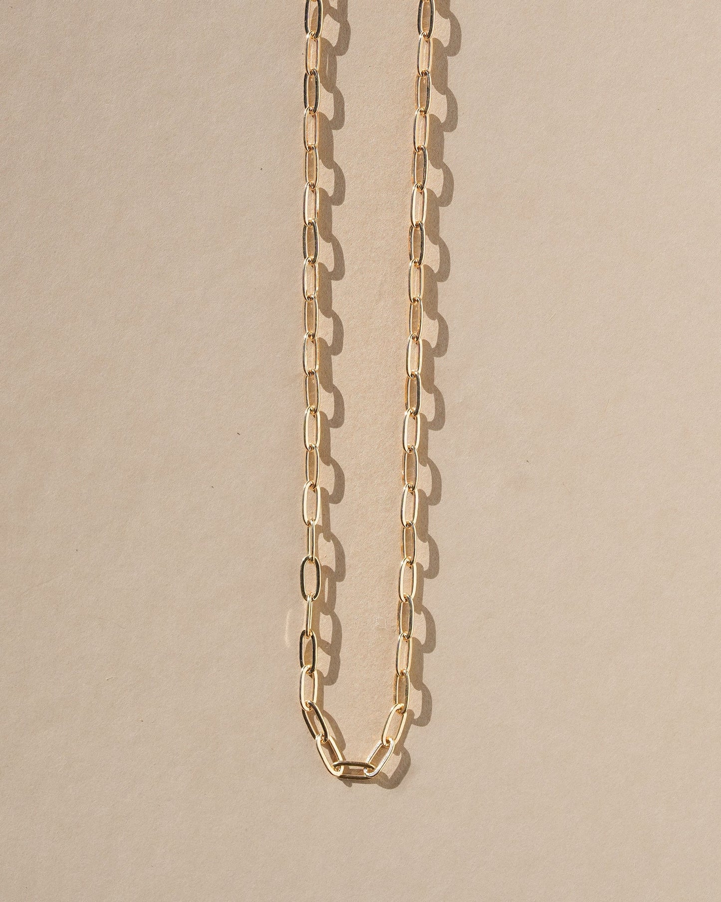 The Allora necklace - with interlocking soft oval links that sit elegantly along the neckline. As an ode to love that never parts, the links are designed to resemble the infinity symbol. Wear it solo or layered with other necklaces in this collection. Handmade in the Santa Cruz Mountains.