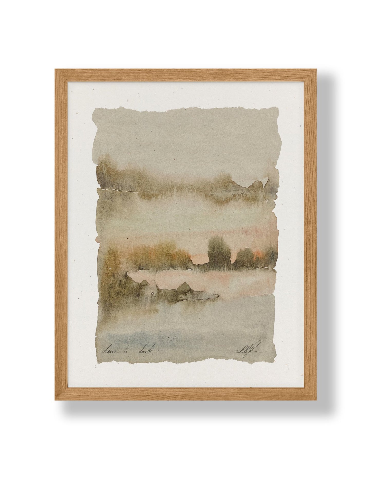 Dusk to Dawn by Coco Shalom. Prints are made with 100% recycled paper, containing 30% post consumer waste, produced with 100% green power and 0% BS.