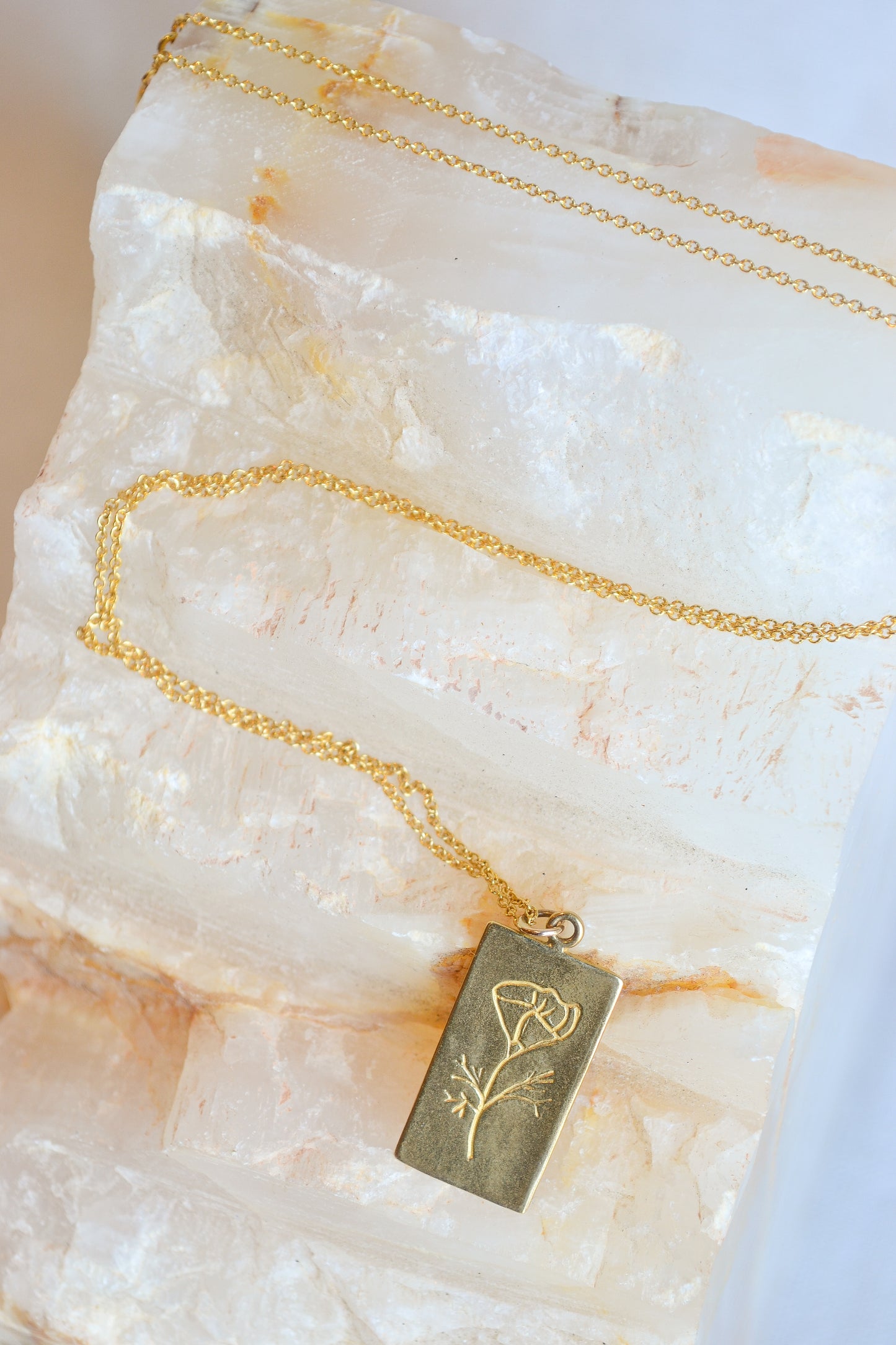 Poppy Tarot Necklace