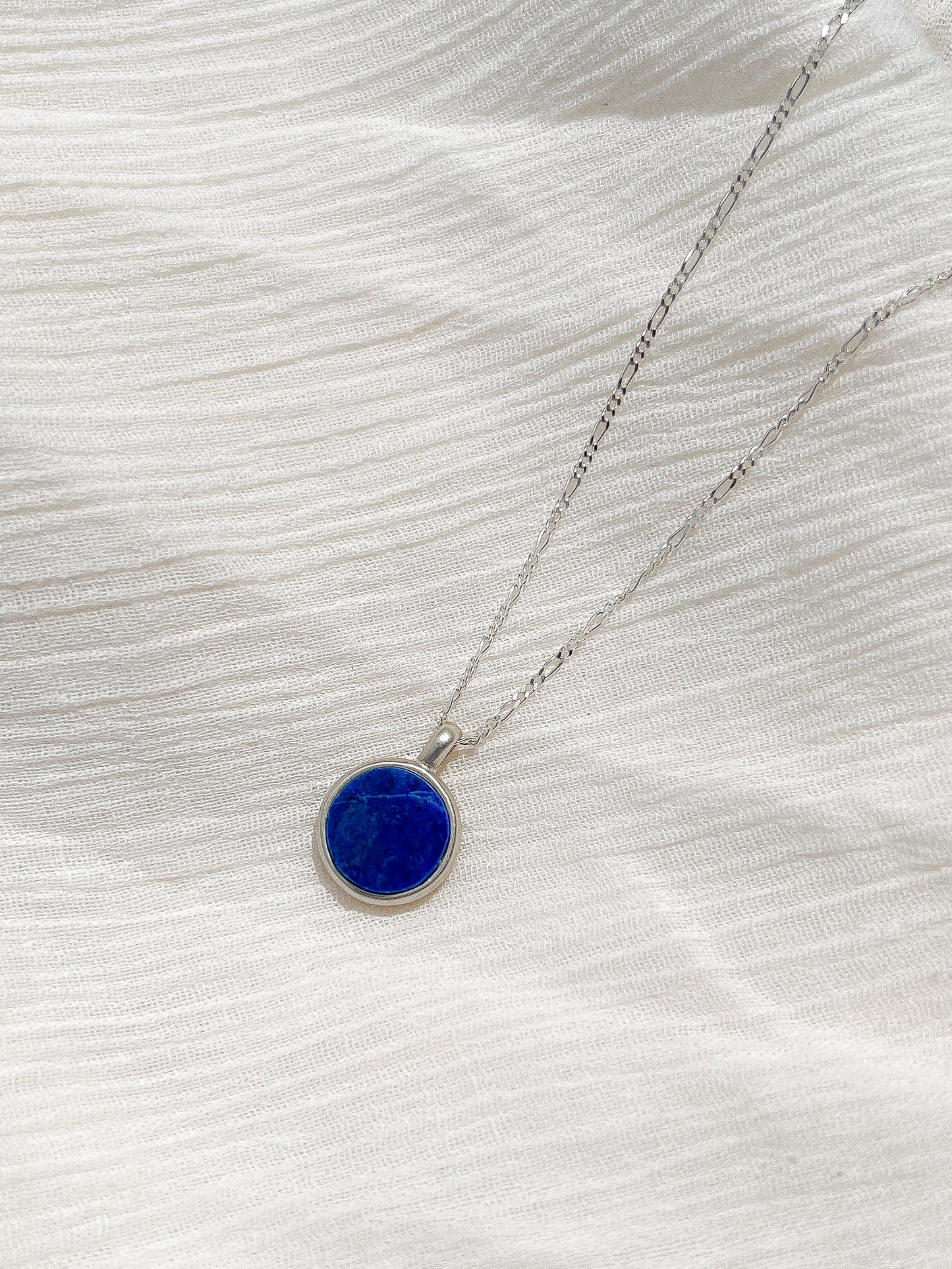 Handmade stone necklace featuring ethically sourced stones on gold-fill or sterling silver, sturdy figaro chain. These are heirloom pieces to hand down