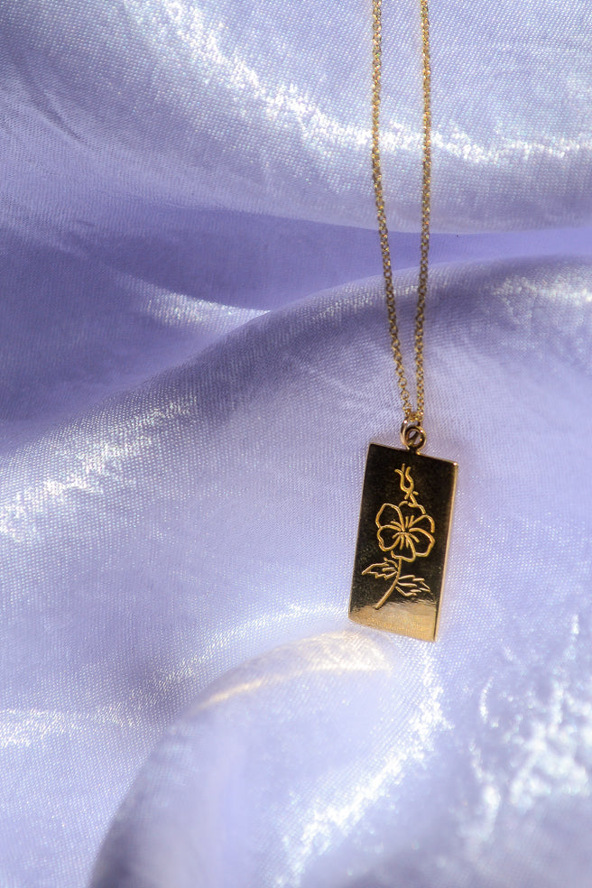 Wild Rose Tarot Necklace
