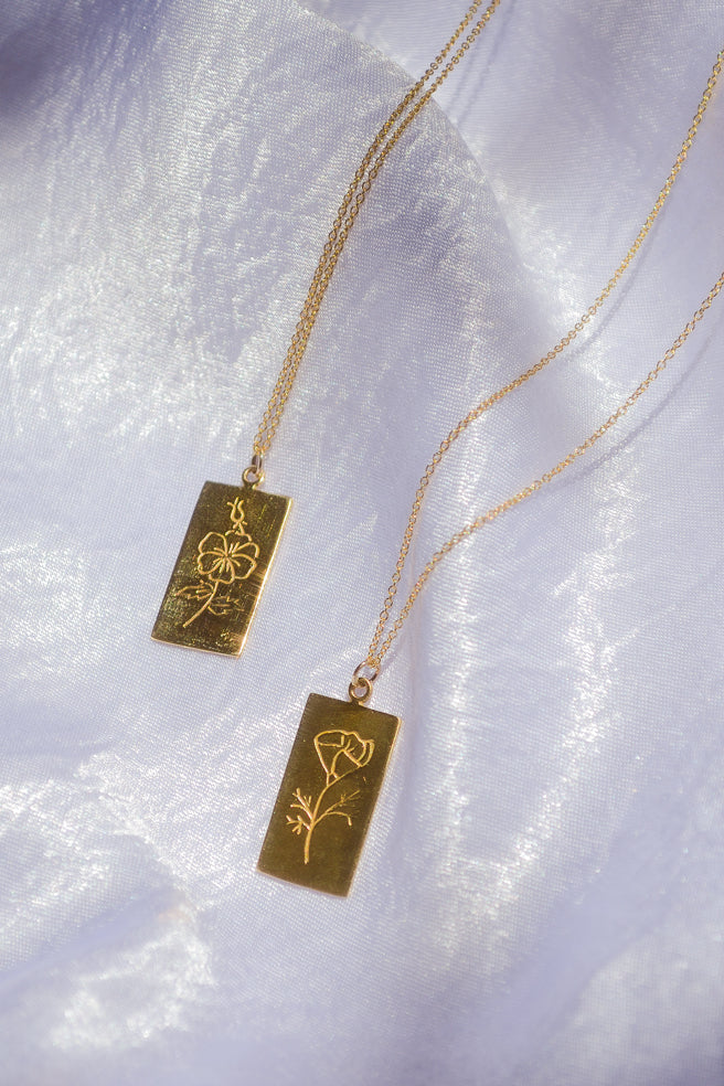 Wild Rose Tarot Necklace