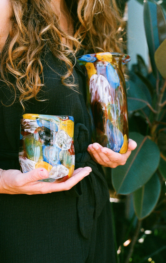 Thread Spun blog interview with local San Diego artist and glassblower Aviva Curran