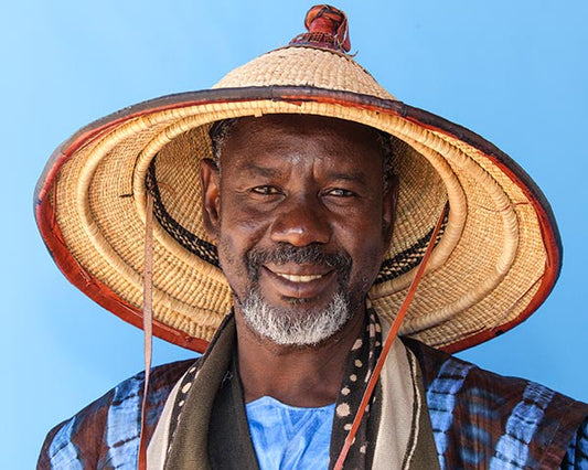 Thread Spun and Cannonball Collective fair trade artisan Habibou Coulibaby from Burkina Faso