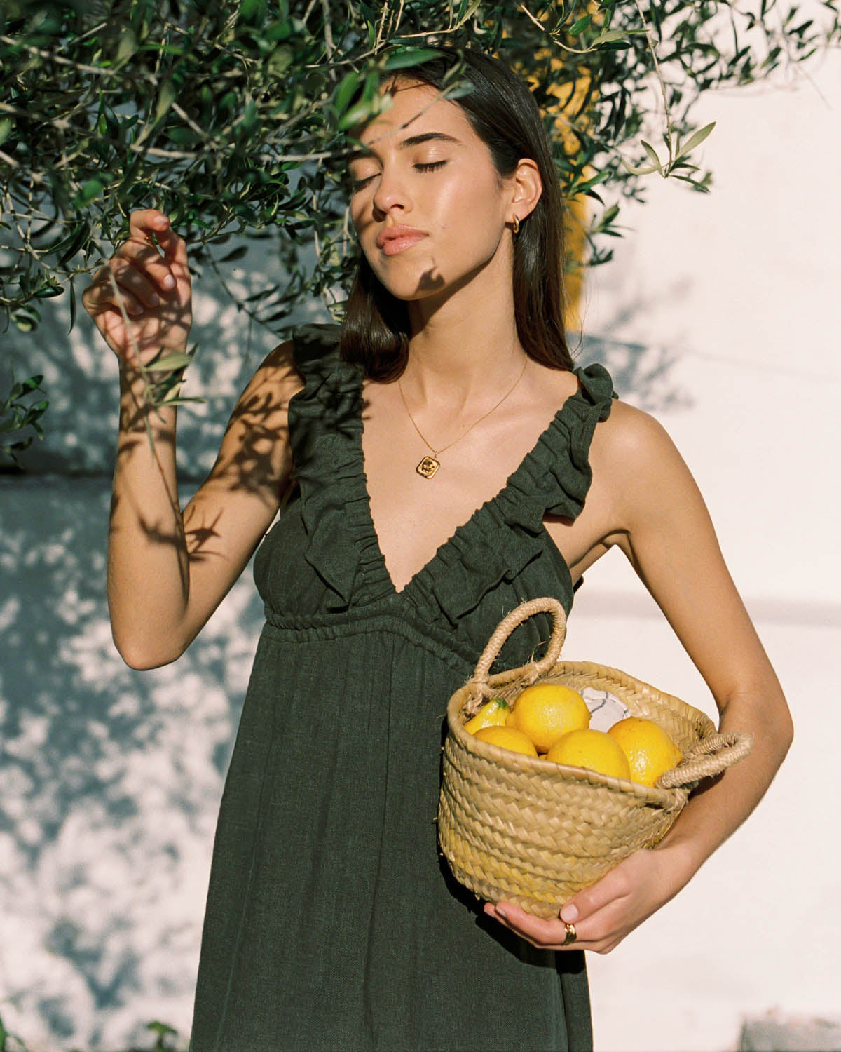 Harly Jae slow fashion is designed and made in Canada with headstock and natural fabrics