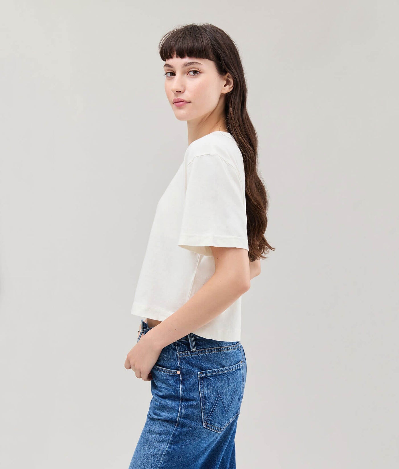 Relaxed Cropped Tee