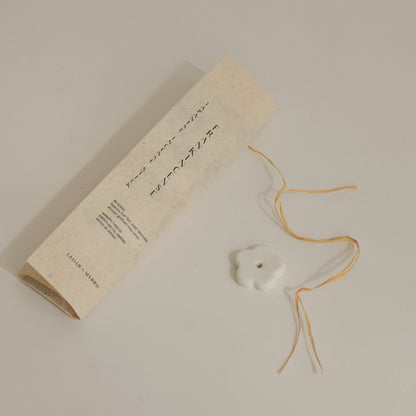 Hand Rolled Frankincense Incense with Holder
