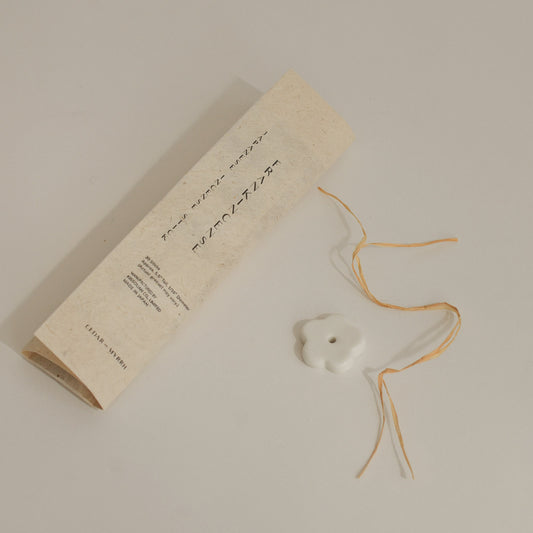 Hand Rolled Frankincense Incense with Holder