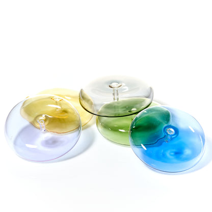 Dimple Glass Incense Holder