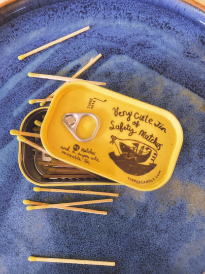 Very Cute Tin of Matches