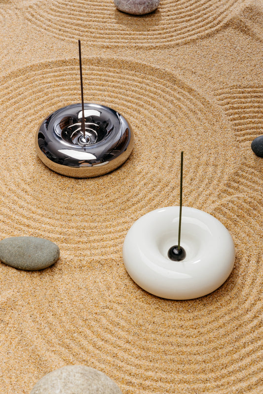 Chrome Incense Holder