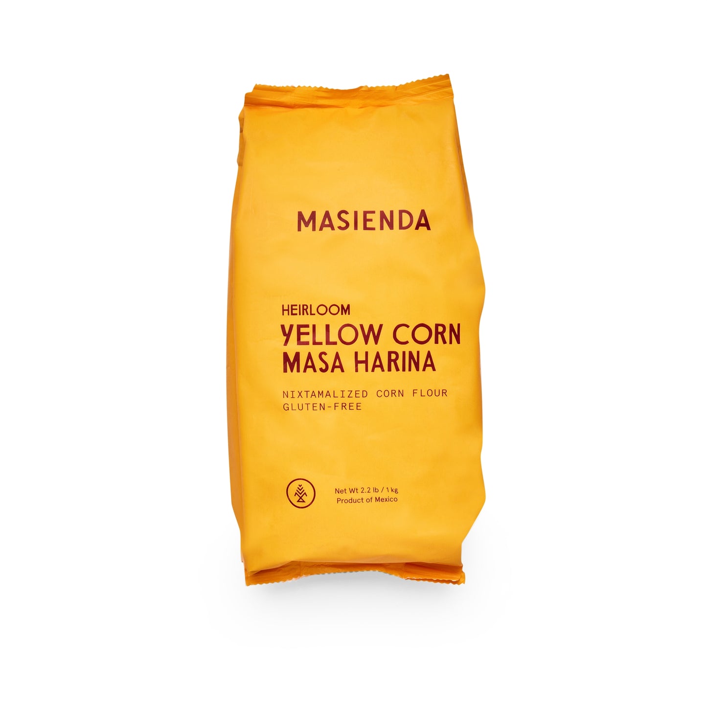 Masienda's best-selling Heirloom Yellow Corn Masa Harina is a fine-ground nixtamalized corn flour. Its deep flavor comes from high quality heirloom corn, which is cooked, slow dried and milled to perfection in small batches. Never genetically modified. Always gluten-free.