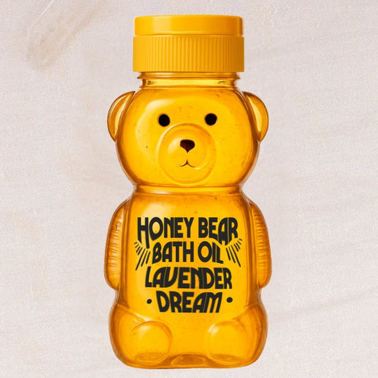 honey bear bath oil wild yonder studio