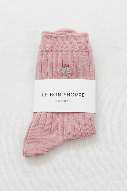 Embroidered Her Socks