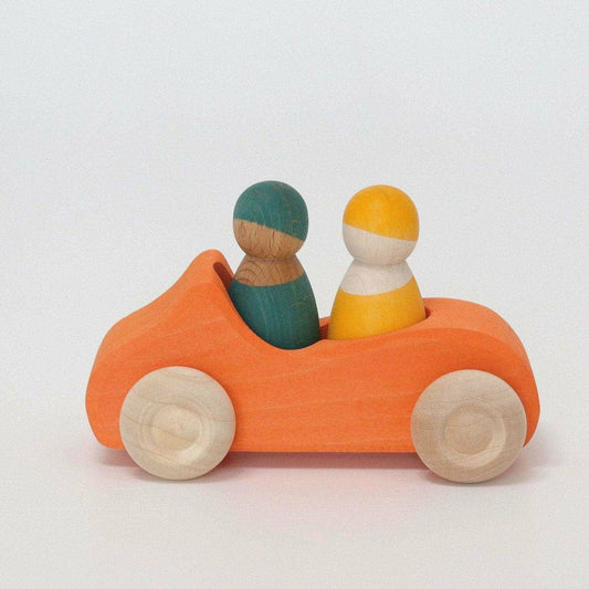 Grimms Large Convertible + Peg Dolls