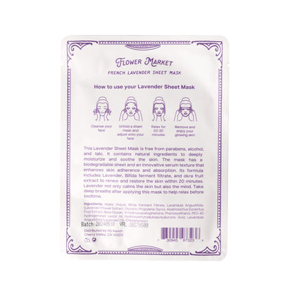 Lavender Sheet Mask