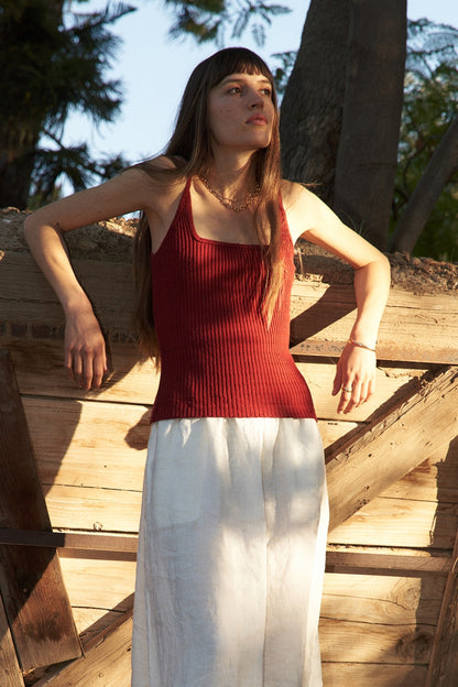 Pointelle Cami Tank