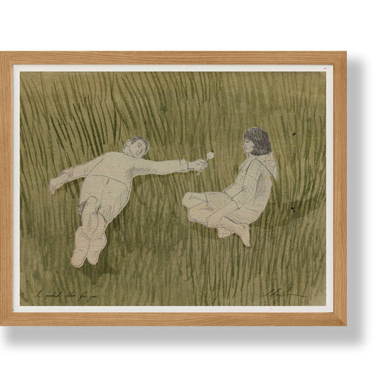 I Picked This For You by Coco Shalom. Prints are made with 100% recycled paper, containing 30% post consumer waste, produced with 100% green power and 0% BS.