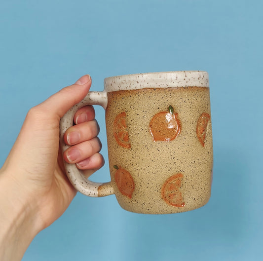 Ceramic Orange Mug