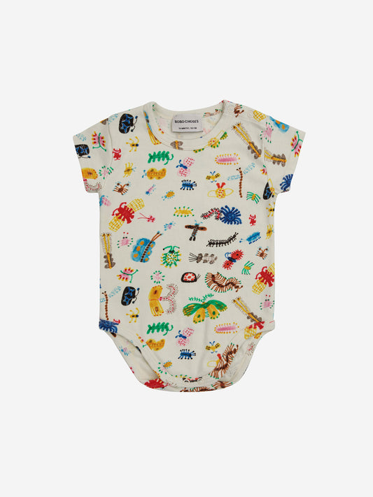 Bobo Choses Funny Insects All Over Bodysuit.
