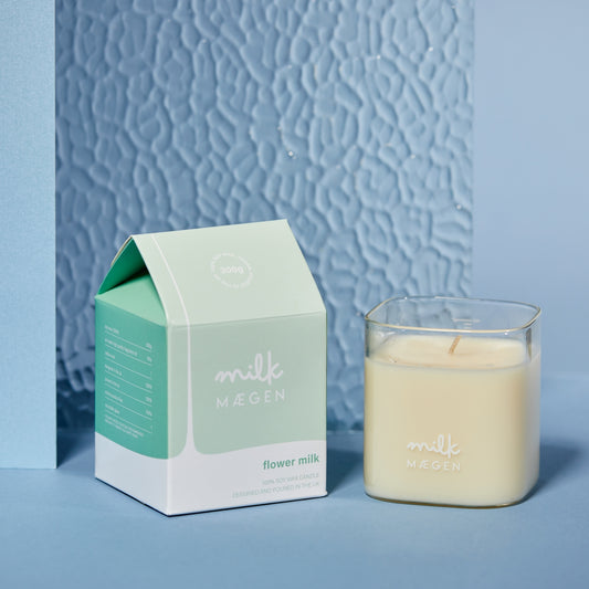 Flower Milk Candle