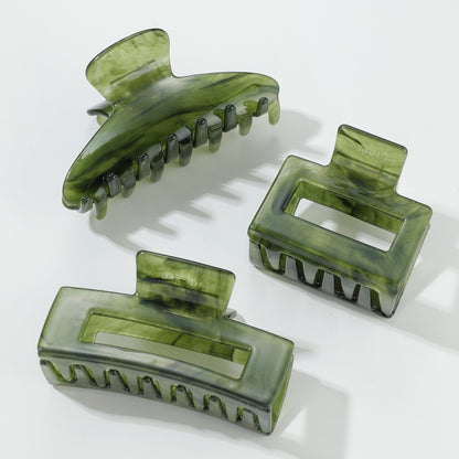 Jade Claw Clip