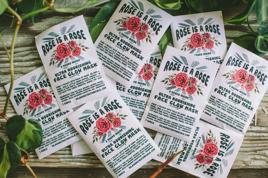 Rose Is a Rose Face Mask