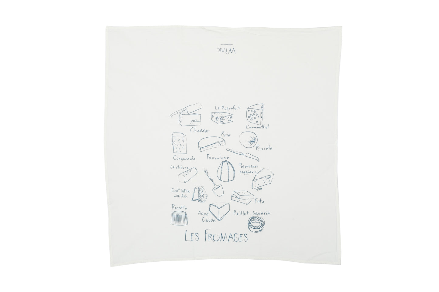 Silk Screen Tea Towel