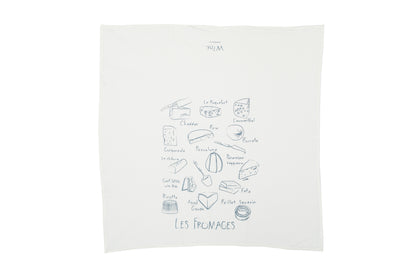 Silk Screen Tea Towel