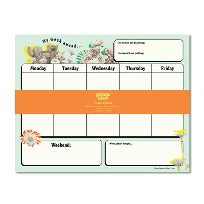 Weekly Desk Planner