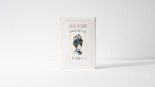 Oxford Shortbread Butter Cookies - Vanilla Earl Grey Cookies