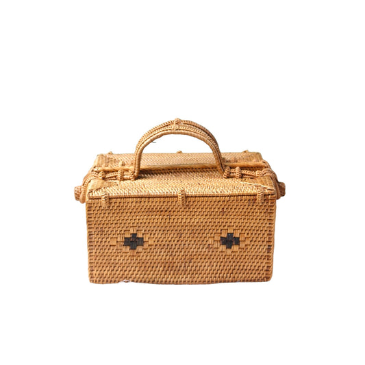 Rattan Picnic Basket