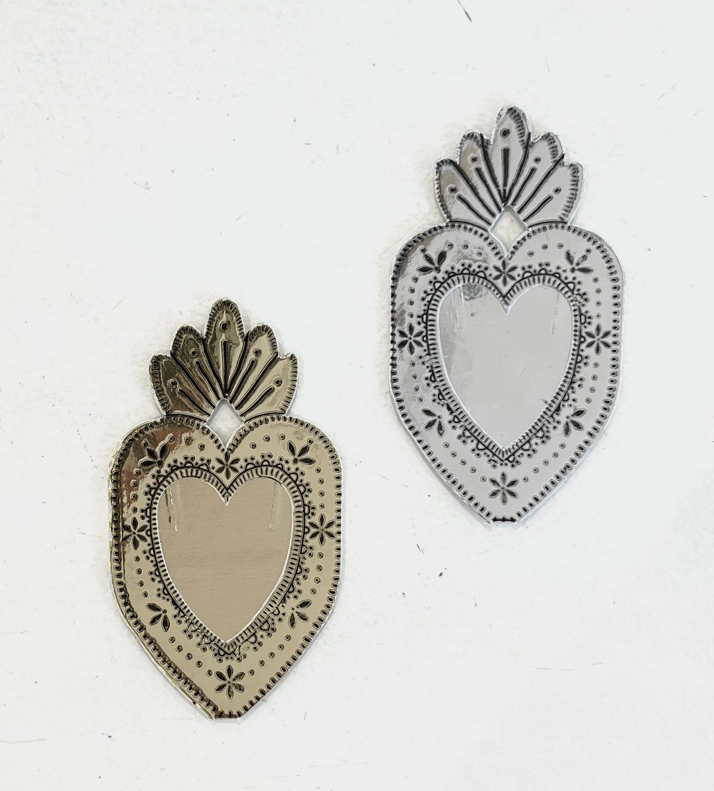 Faux Tin Mini Picture Frame