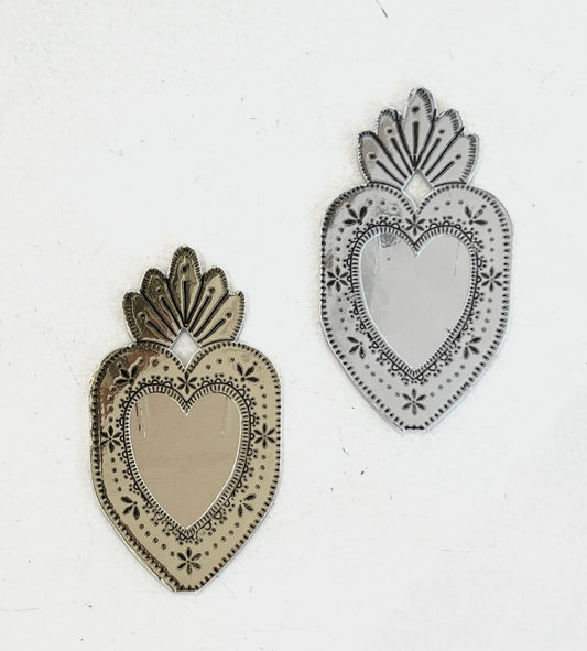 Faux Tin Mini Picture Frame